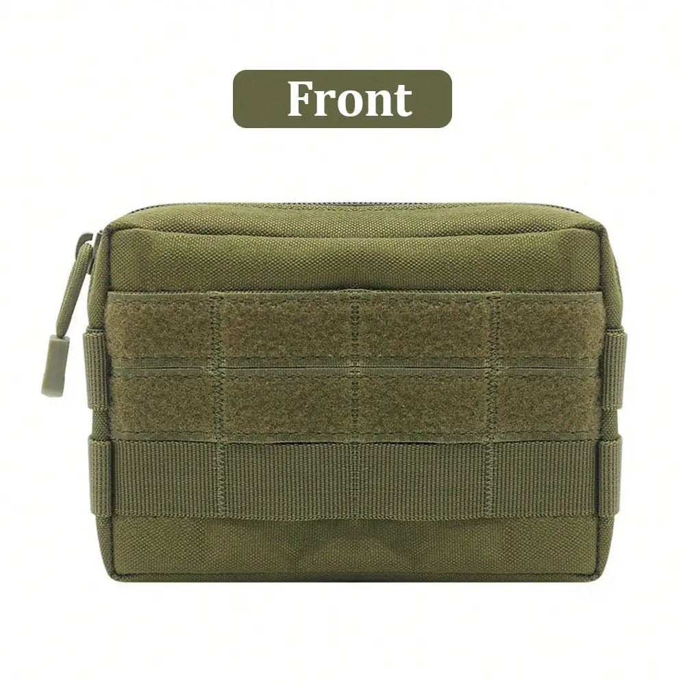 Outdoor EDC Hunting Tatical Molle Pouch Waist Pack Coin Cell Phone Bag Nylon Portable Men Toiletry Bag Clutch Outdoor