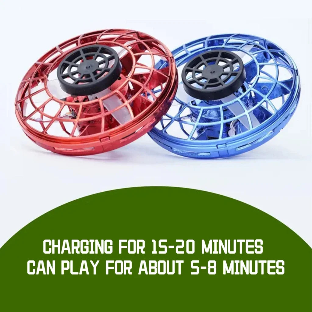 NEW Flying LED Fidget Spinner Fidget Spinning Spinner, Spinning Ball, Light-emitting Floating Aircraft Stress-relieving Wonder