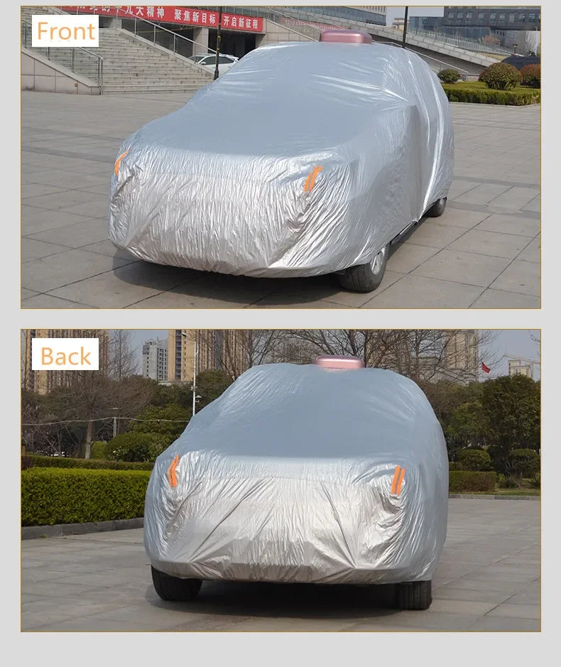 Automatic Car Body Cover Waterproof for Outdoor Heat Sun Rain Snow Protection