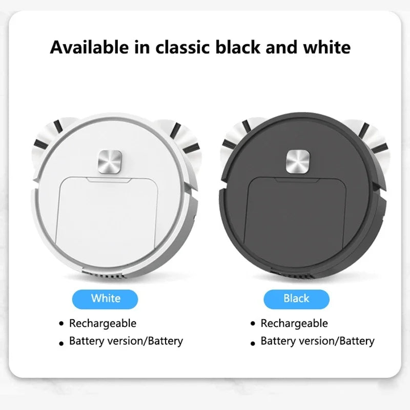 3 in 1 Mini Intelligent Sweeping Robot Suction Sweeping Mopping Household Use Small Appliances Ultra-thin Cleaner