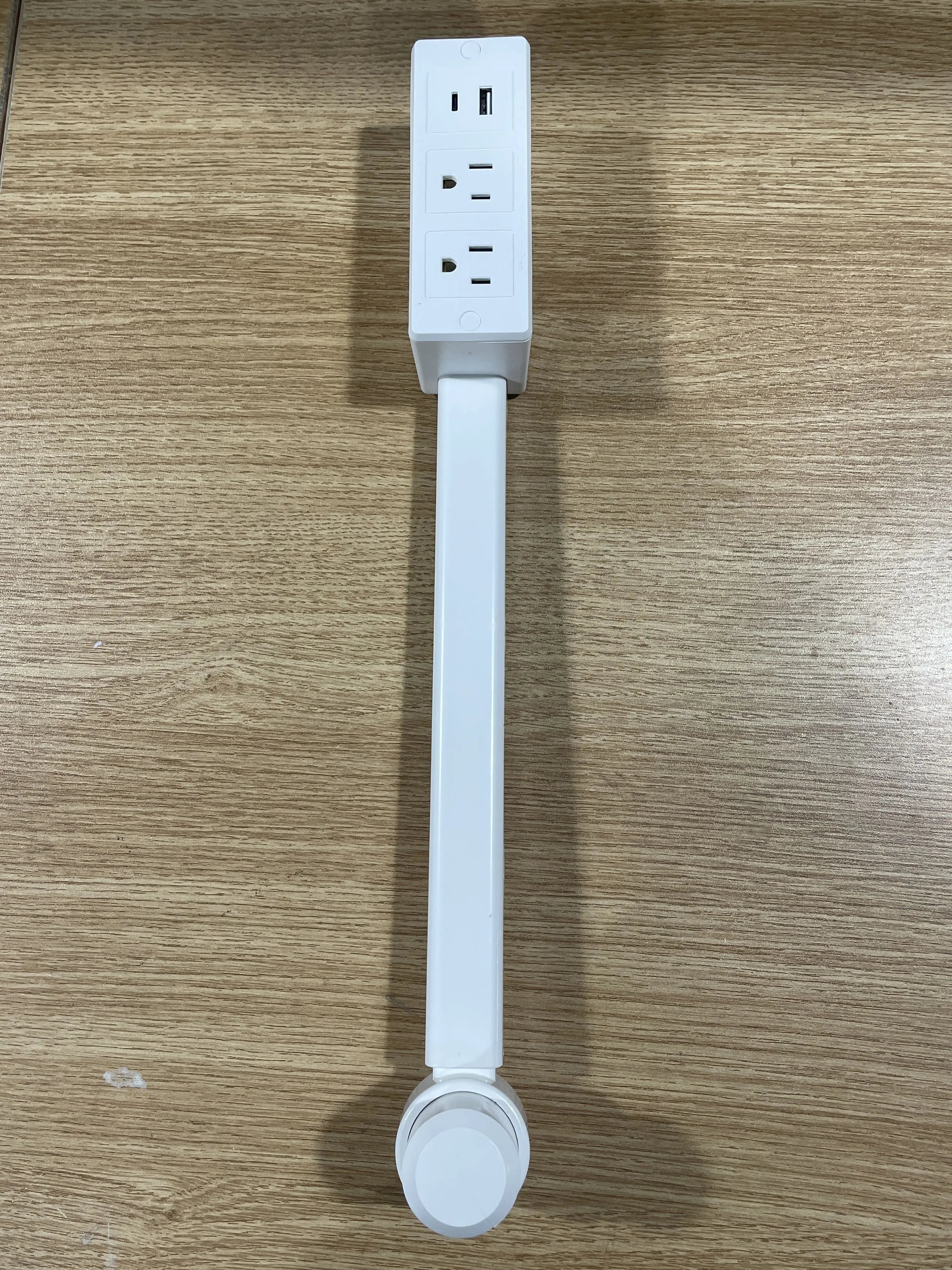 1pc New Electrical Outlet Extender Seat Extender - Power Socket Extender In Three Specification Rotatable Folding Portable Tonfa