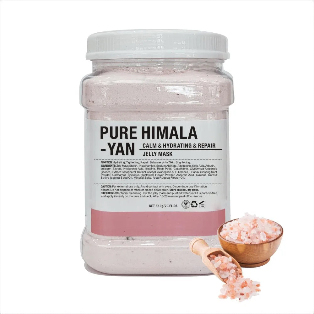500g/650g Milk Seaweed Jelly Mask Powder Small Particles Marine Algae Moisturizing Mask Mud Softening Skin Improving Roughness