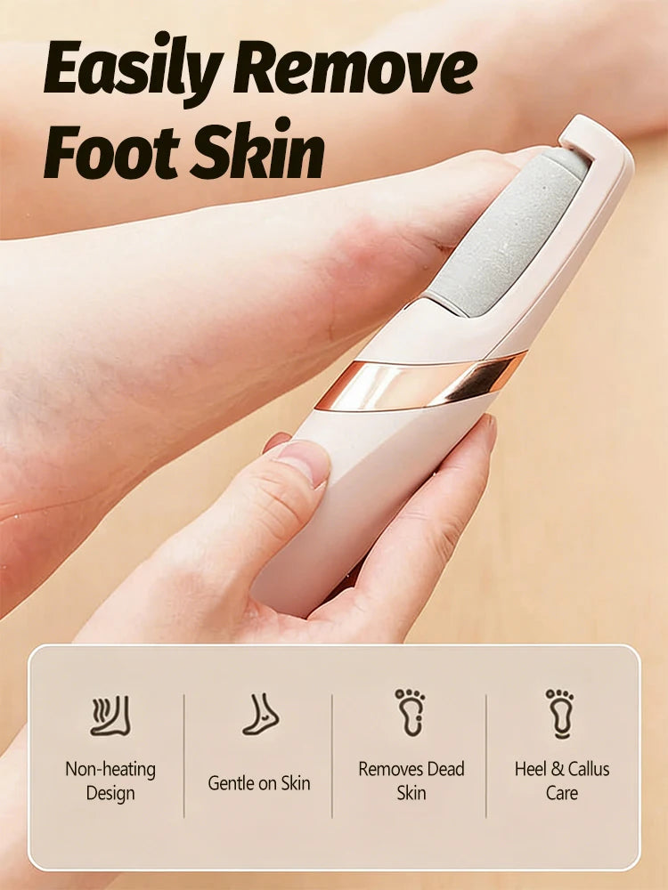 Electric foot grinder,Electric Callus Remover for Feet,Foot Exfoliator Foot Scrubber Pedicure Tools,Removes Dry Skin.Unisex
