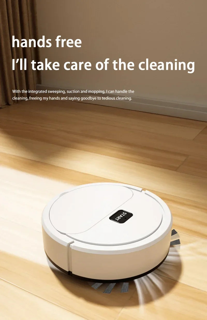 Smart Sweeping Robot Mini Silent Vacuum Cleaner Powerful Sweep Mop Brush 5-in-1 Multi-function Cleaning Machine For Home 2026