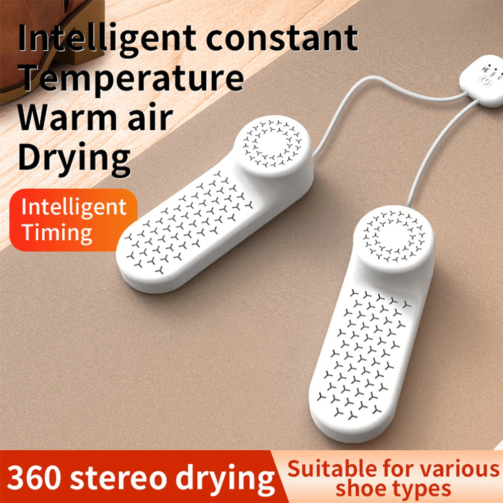 Electric Shoe Dryer Boot Warmer Smart Timing Fast Heating Drying Machine Winter Heater For Shoes Eliminate Odor Deodorizer