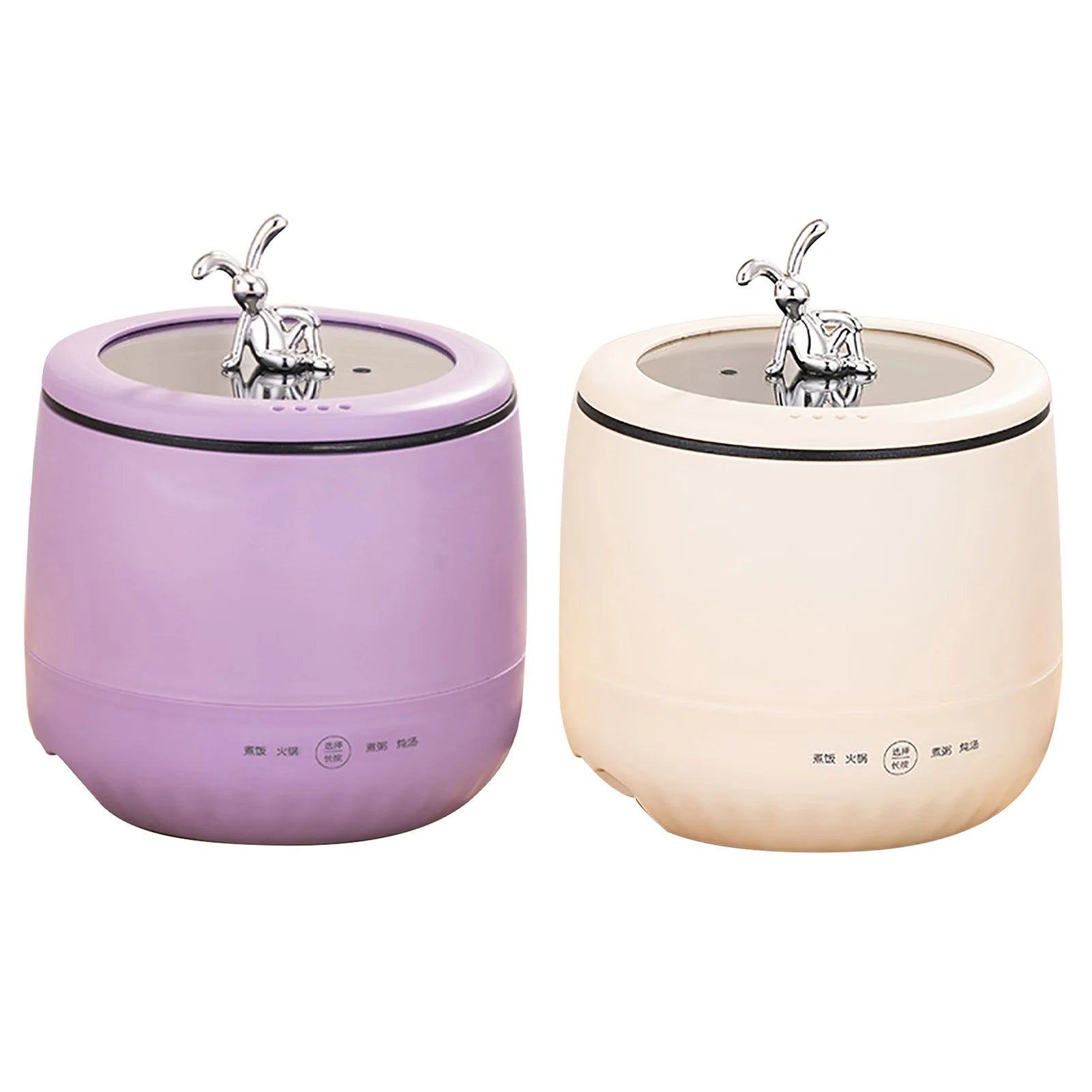 Mini Rice Cooker 1.8L Non Stick Smart Electric Rice Cooker for Grain Soup Porridge Stews