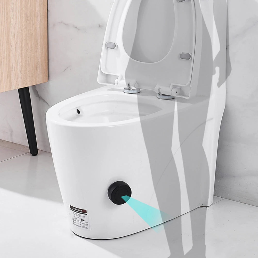 Automatic Toilet Sensor Smart Flusher Human Body Off-seat Water Flushing Valve for Household Defecation Bathroom Accessorie Tool