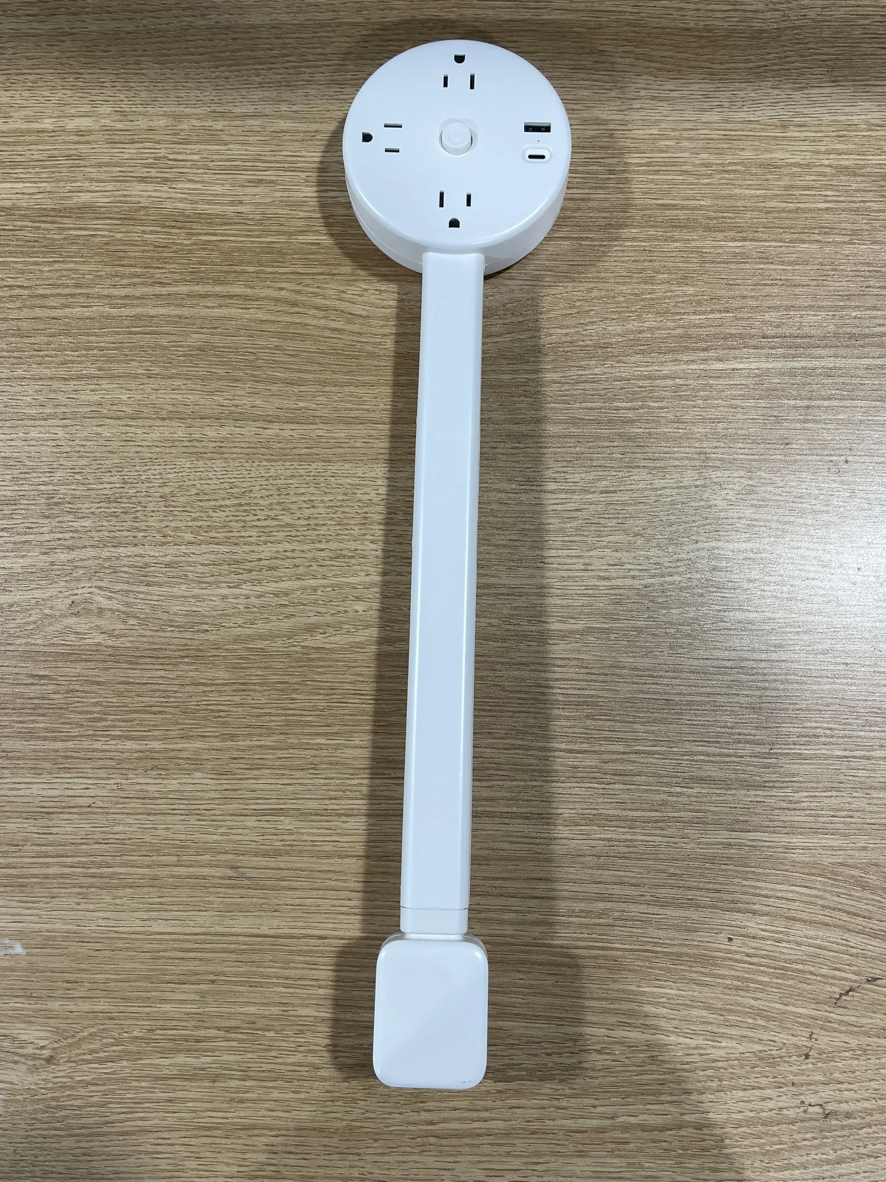 1pc New Electrical Outlet Extender Seat Extender - Power Socket Extender In Three Specification Rotatable Folding Portable Tonfa