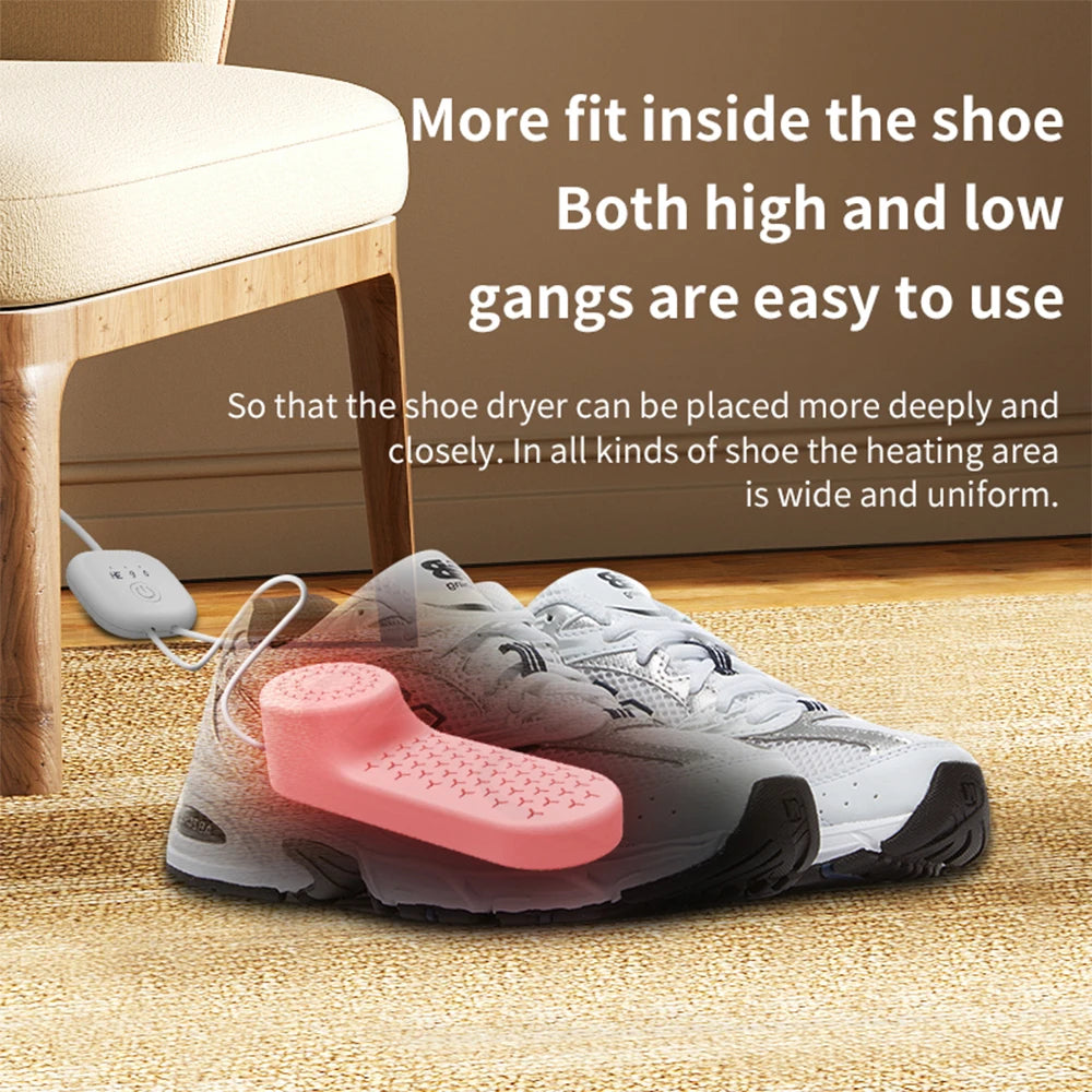 Electric Shoe Dryer Boot Warmer Smart Timing Fast Heating Drying Machine Winter Heater For Shoes Eliminate Odor Deodorizer