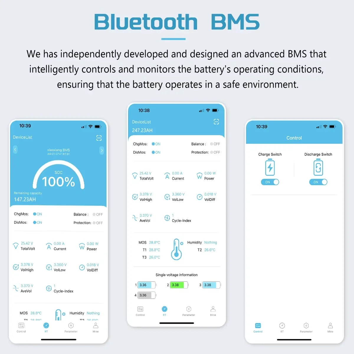 LiFePO4 Battery 48V 300Ah 15Kwh 6000+ Cycles Bluetooth BMS 100Ah 120Ah 150Ah 200Ah Home Solar Energy RV Lithium Battery EU STOCK