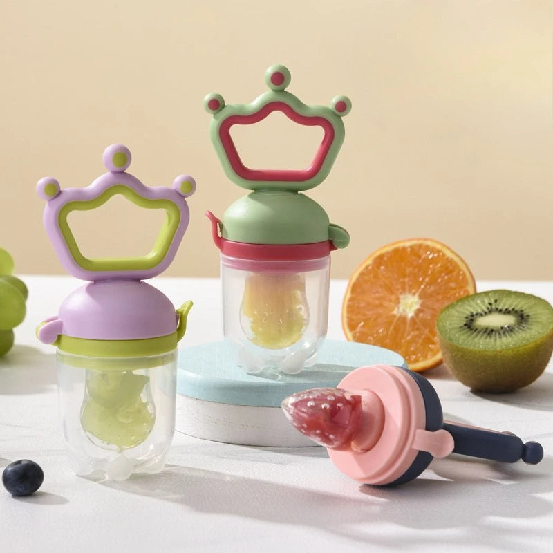 Baby Bite Fun Fruit Feeding Device Baby Nipper Fruit Feeding Device Grinding Rod Fruit and Vegetable Bite Bag Babe Things