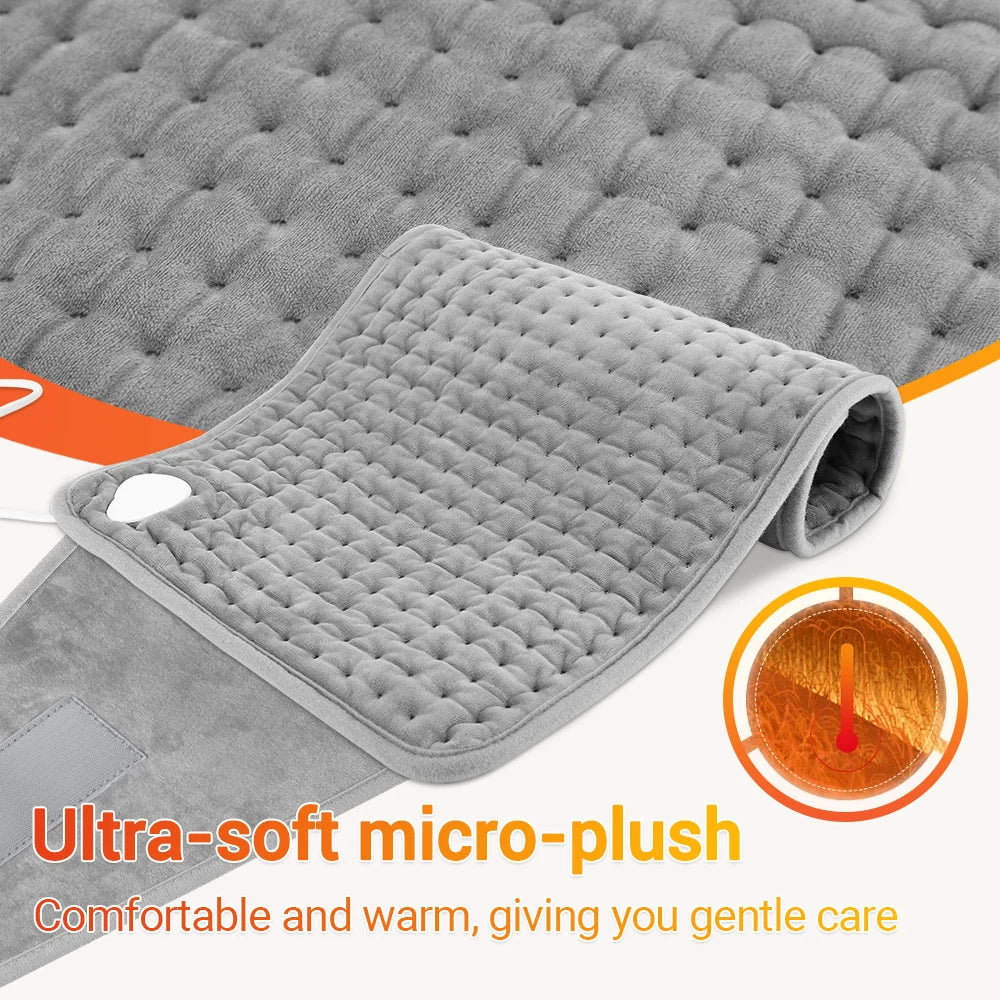 Electric Heating Waist Belt Portable Thermal Pad Office Home Adjustable Temperature Lumbar Belt Warming Abdomen Back Hand Warmer