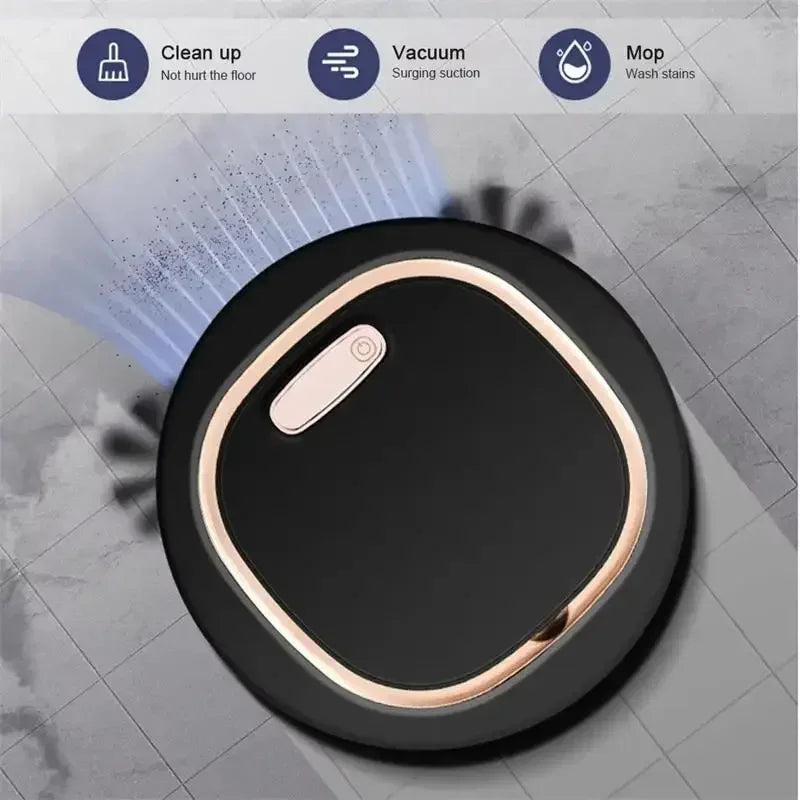 Lenovo Smart Sweeping Robot Mini Silent Vacuum Cleaner Sweep Mop Brush Three-in-one Multi-function Intelligent Cleaning Machine