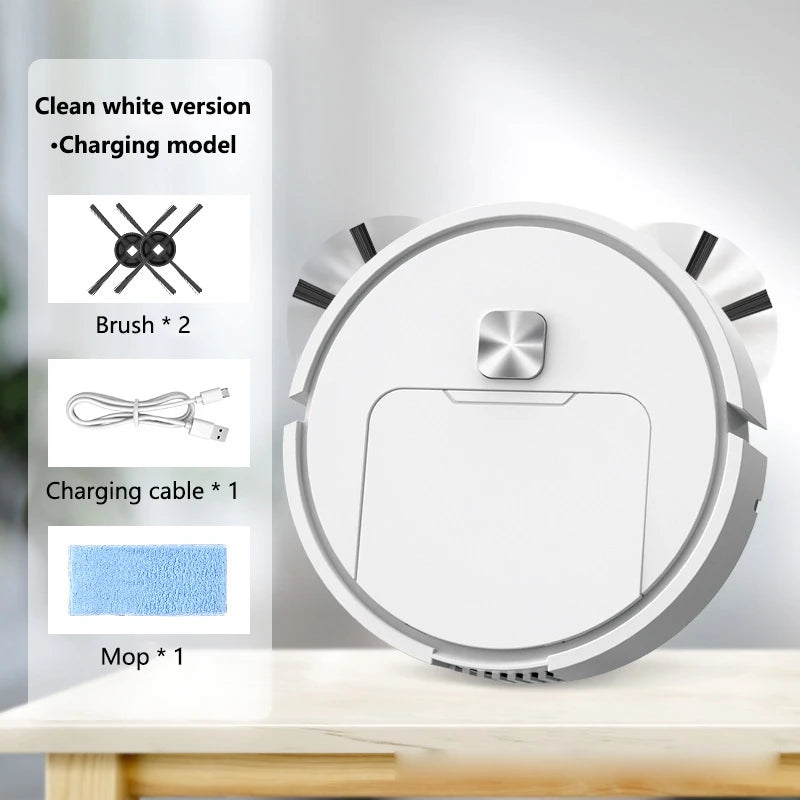 3 in 1 Mini Intelligent Sweeping Robot Suction Sweeping Mopping Household Use Small Appliances Ultra-thin Cleaner
