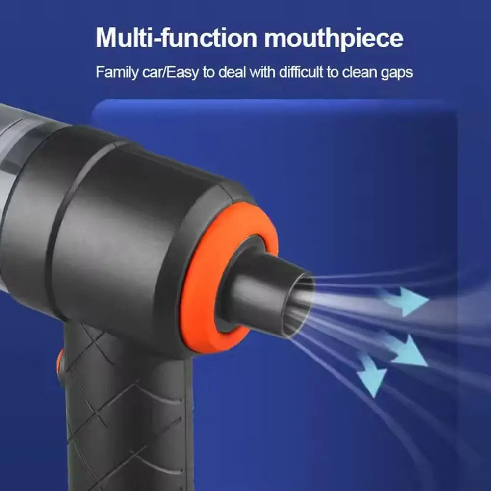 Mini Car Wireless Vacuum Cleaner Portable Strong Suction Household Cleaning Equipment Handheld Dust Collector Car Dust Blower
