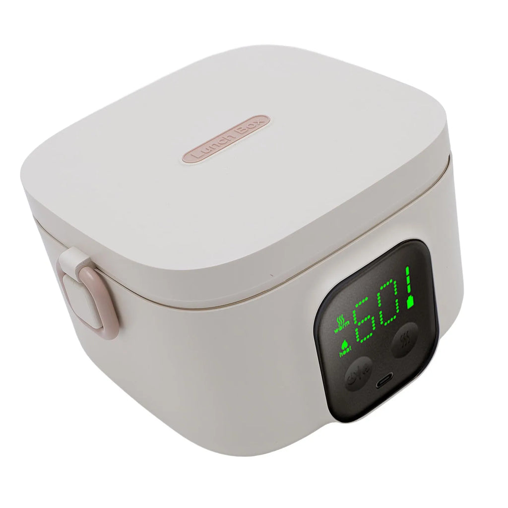 Electric Lunch Box Food Warmer Portable Insulation Mode Rechargeable 500ml Intelligent Constant Temperature Bowl for Travel