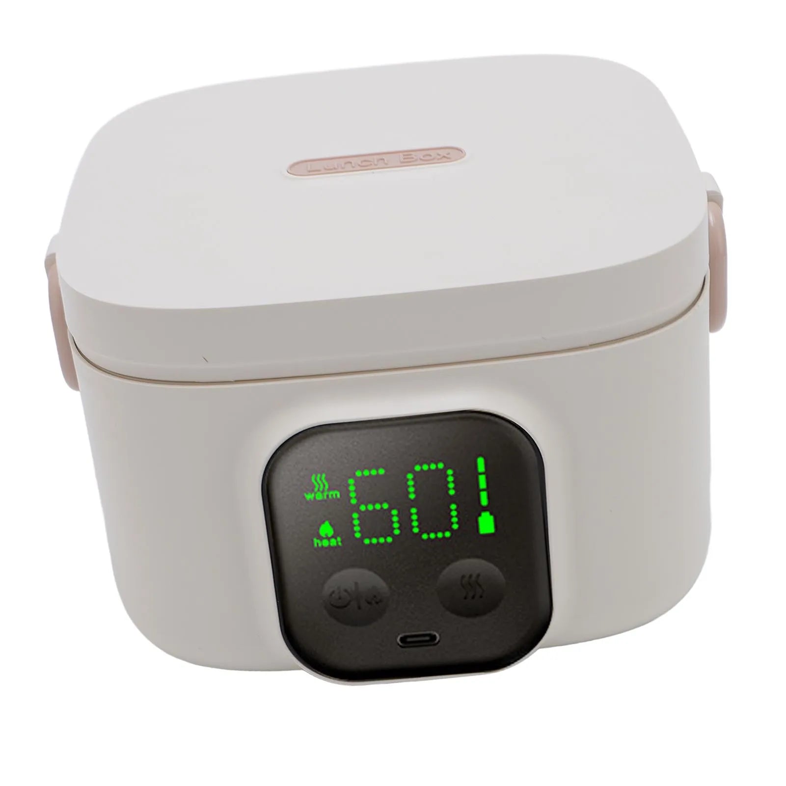 Electric Lunch Box Food Warmer Portable Insulation Mode Rechargeable 500ml Intelligent Constant Temperature Bowl for Travel