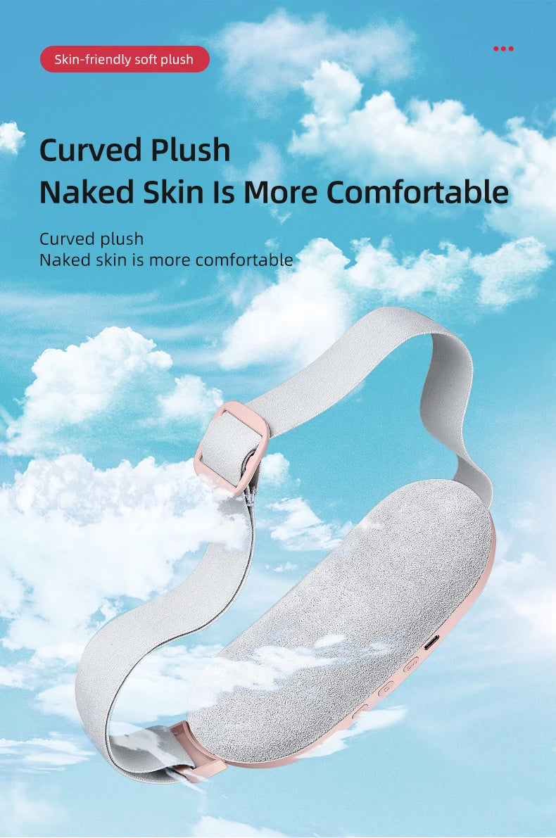 Electric Menstrual Heating Belt for Women Adjustable Waist Heating Pad Warm Massage Comfort Care Portable Home Use Device