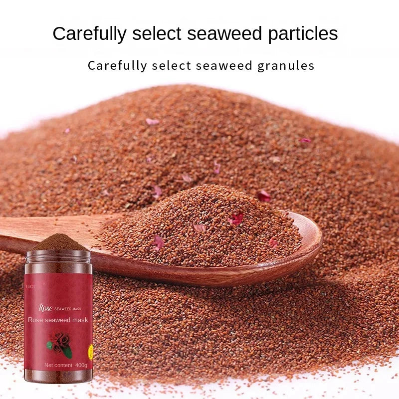 500g/650g Milk Seaweed Jelly Mask Powder Small Particles Marine Algae Moisturizing Mask Mud Softening Skin Improving Roughness