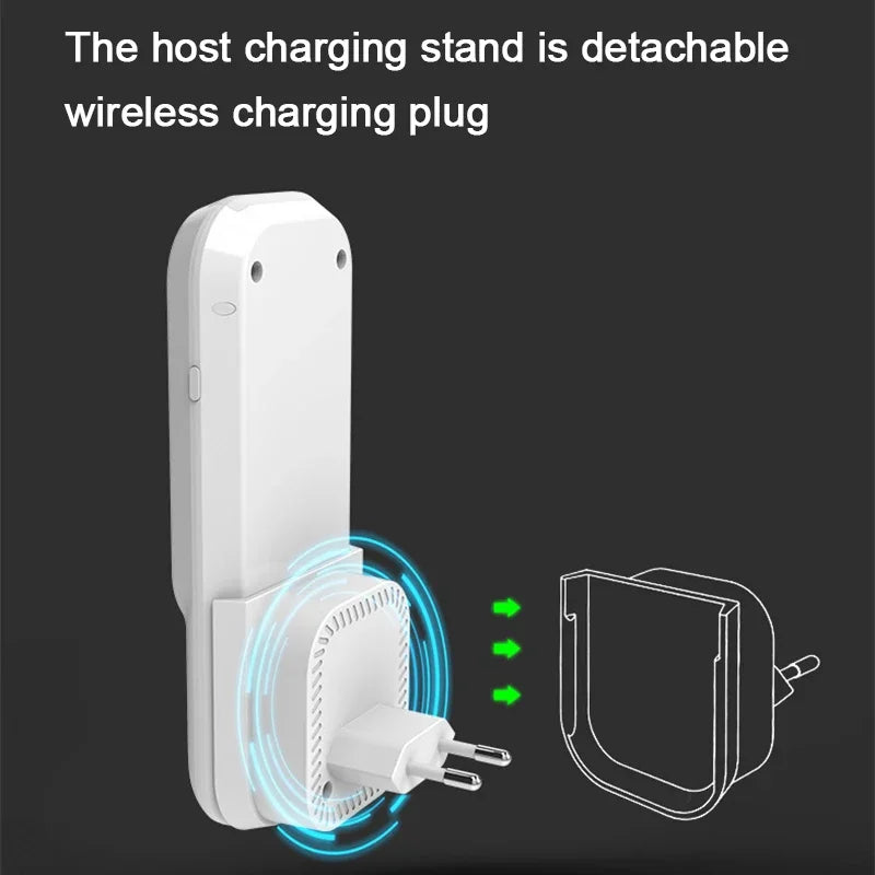LED Motion Sensor Night Light Wireless Charging Flashlight for Bedroom Corridor Porch Bathroom Hallway Dusk to Dawn Wall Mount