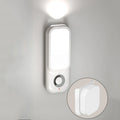 LED Motion Sensor Night Light Wireless Charging Flashlight for Bedroom Corridor Porch Bathroom Hallway Dusk to Dawn Wall Mount