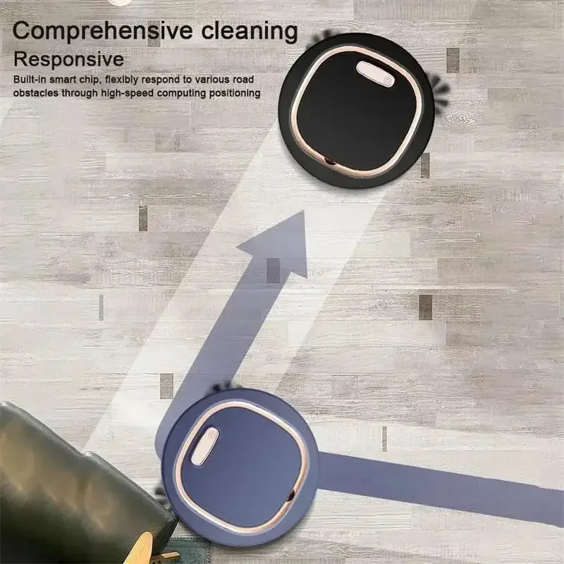 Lenovo Smart Sweeping Robot Mini Silent Vacuum Cleaner Sweep Mop Brush Three-in-one Multi-function Intelligent Cleaning Machine