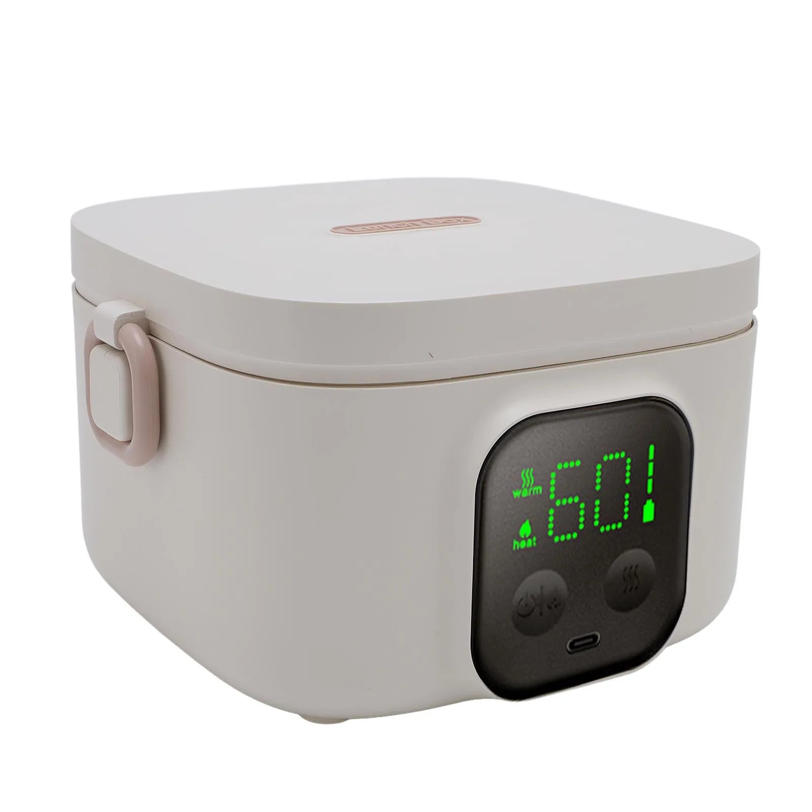 Electric Lunch Box Food Warmer Portable Insulation Mode Rechargeable 500ml Intelligent Constant Temperature Bowl for Travel
