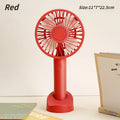 Multi-Purpose USB Desk Fan - 3-in-1 Portable Rechargeable Handheld Fan for Office, Home, Dorm Rooms & Outdoor Activities