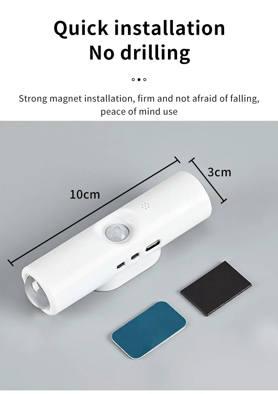 LED Motion Sensor Night Light RGB Colors Changing Wireless Wall Lamp Rechargeable Magnetic Sunset Lamp for Bedroom Living Room