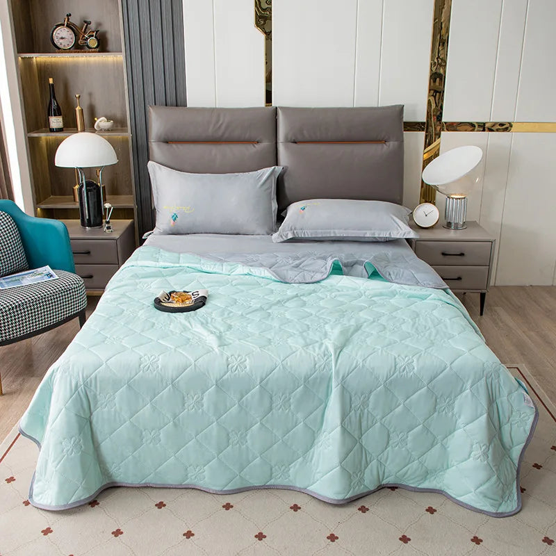 Summer Blanket, Cooling Blanket Self Cooling Blanket, Lightweight Thin Summer Blanket Double Sided, Cooling Blanket for Bed Sofa