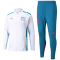 Manchester City white/blue training technical tracksuit 2022 - Puma